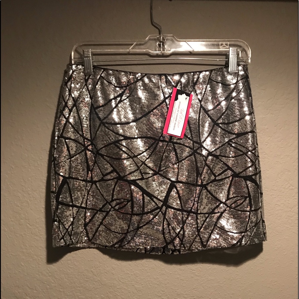 Silver Sequin Mini
